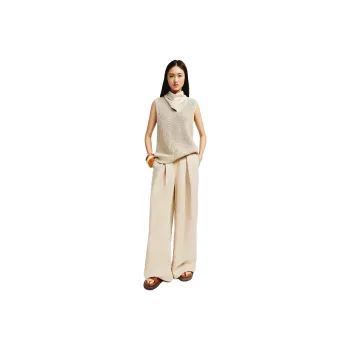 INSUN Knitwear Women's Light Khaki