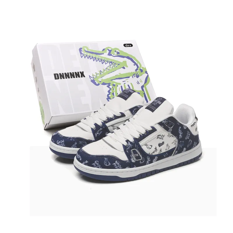 Dnnnn Cushioning, Breathable, Height Increasing Low Top Skateboard Shoes Unisex-15