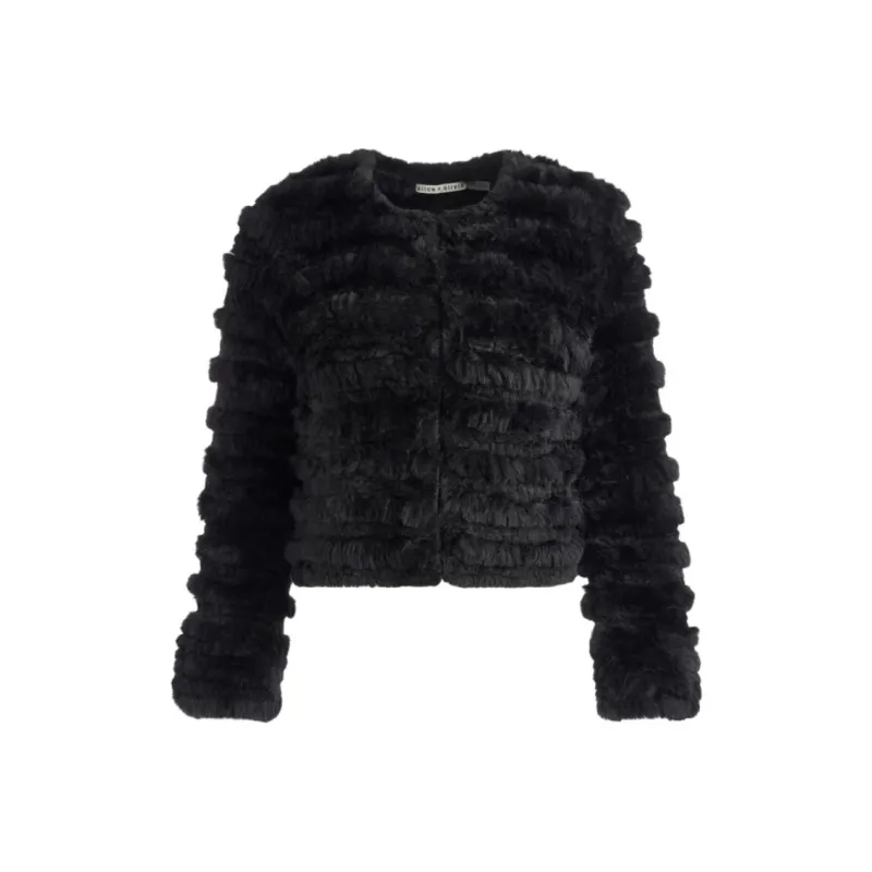 ALICE+OLIVIA Velvet feel Coat Women's-0