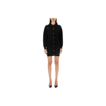 MOSCHINO Long Sleeved Dress Women's Black