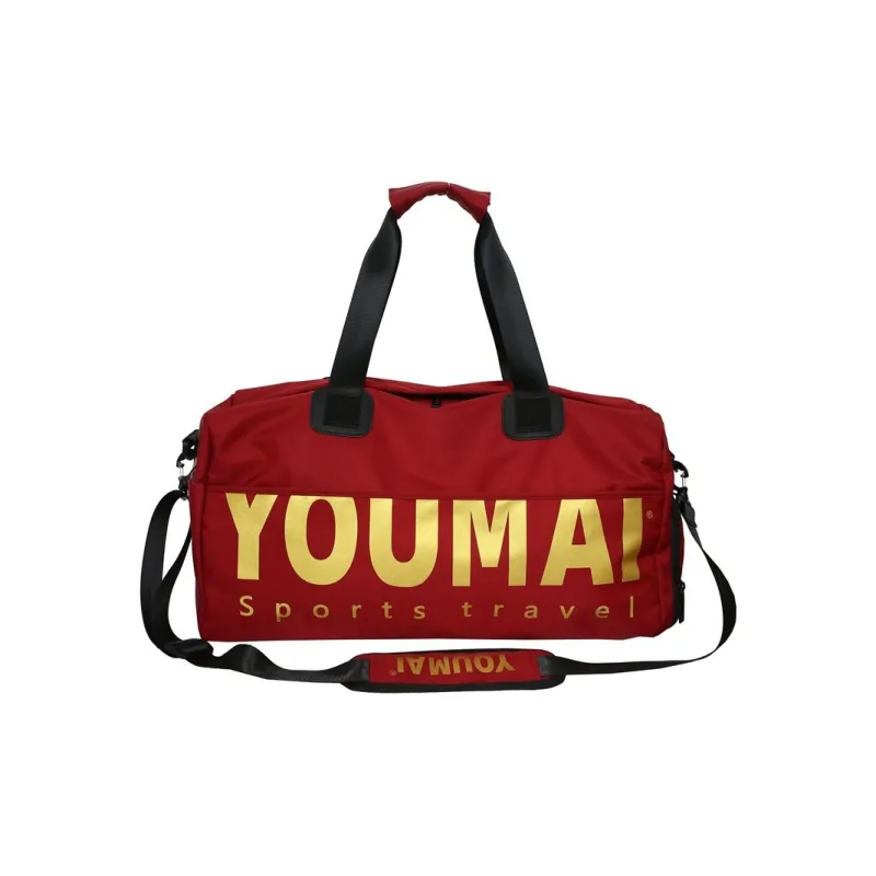 MTribe Nylon Travel Bag Unisex Pink/Red/Khaki/Green/Black-7