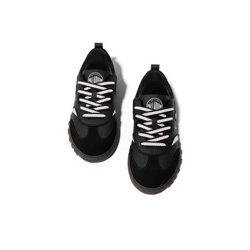 Palladium Height Increasing Abrasion Resistant Lightweight Breathable Slip Resistant Low Top Skateboard Shoes Unisex-11