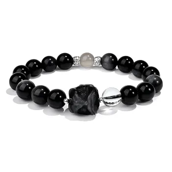 CMFY Obsidian Jade Bracelets Unisex