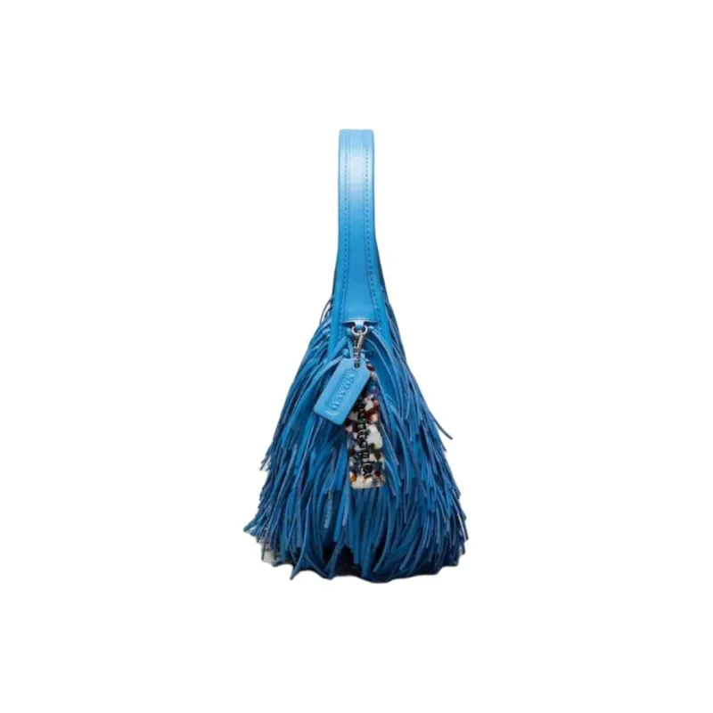 COACH Ergo Upcrafted™ Leather Handbag Medium Size Women's Blue-2