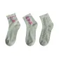 3 Pack (Milk White Vertical Stripes+Lace Trims Vertical Stripes+Lace Trims Heart)