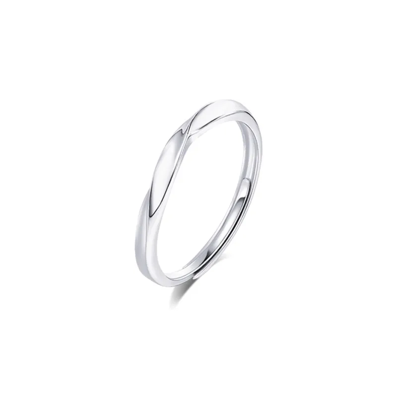KUMET Sterling Silver Rings Unisex-5