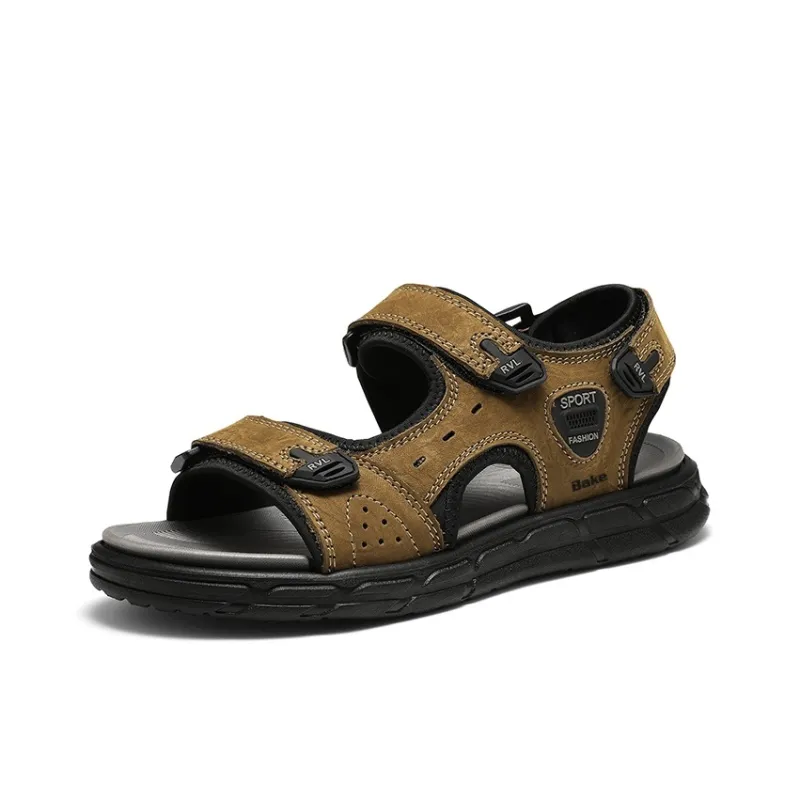 BAKE Beach Sandals Men Khaki-0