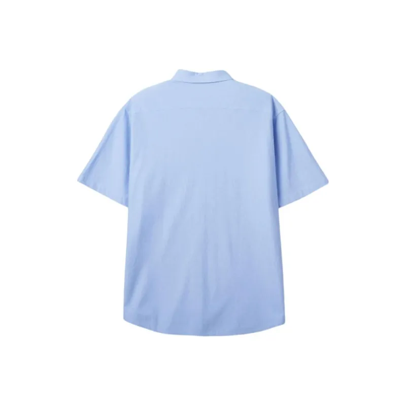 SPAO Shirts Men Light Blue-1
