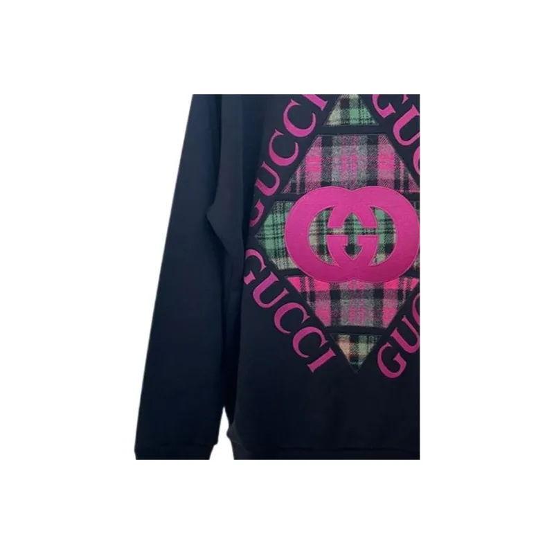 GUCCI Sweatshirt Women's Navy Blue-4