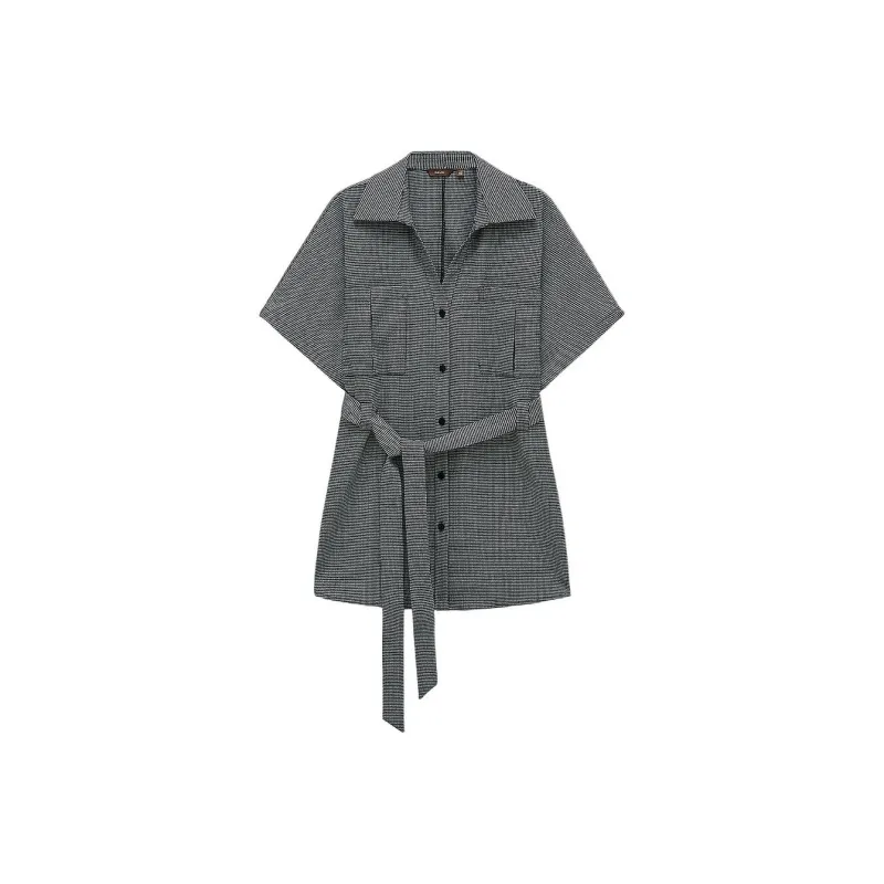 INSUN Shirts Women's Gray-1