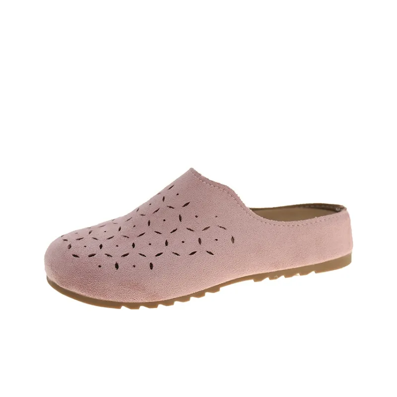 AJPAP Odor Resistant Abrasion Resistant Slip Resistant Closed Toe Slippers Women's-5