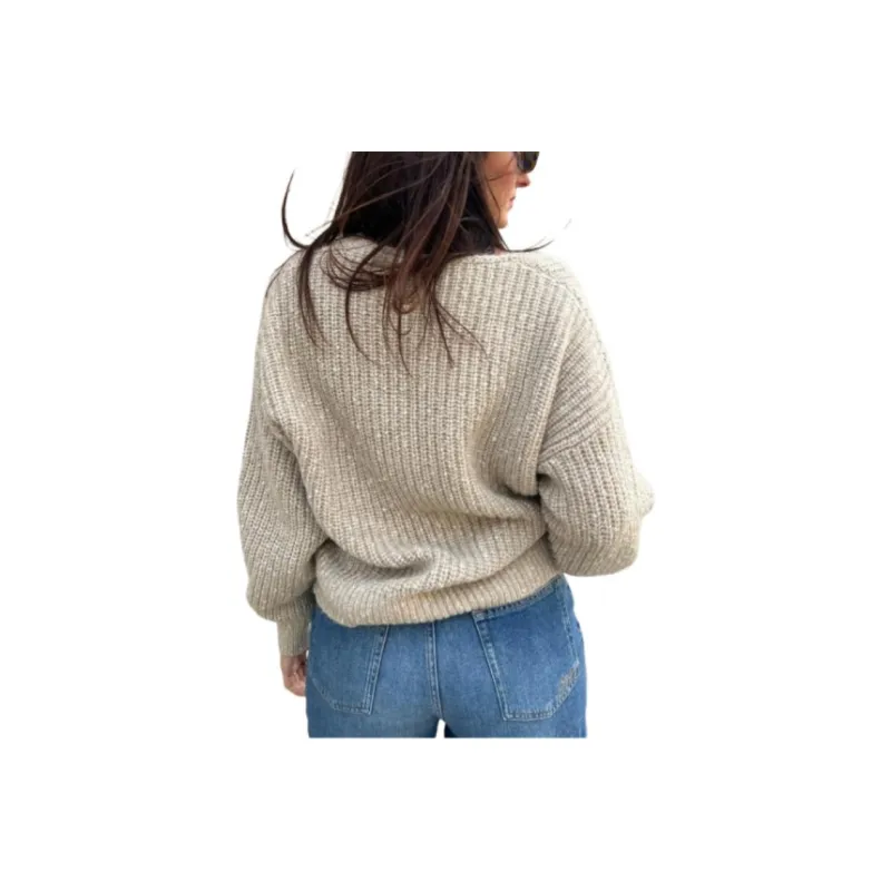 HUGO BOSS Sweater Women's Beige-1