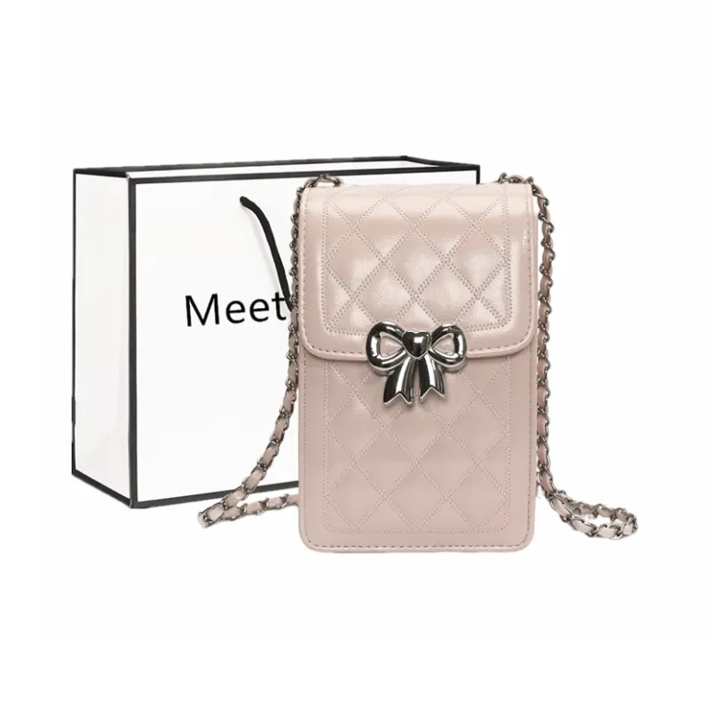 Fitchell PU Crossbody Bag Women's Black/Silver/Pink/White-11