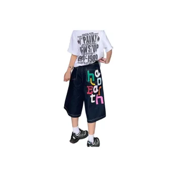 KOKO BASE Denim Shorts Unisex Dark Blue