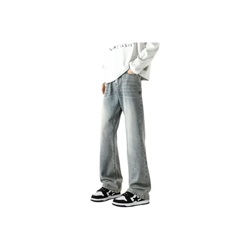 HUANQIU Jeans Unisex-27