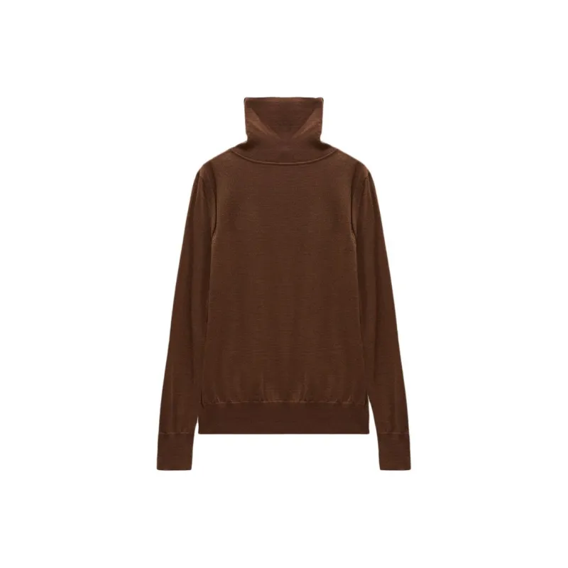 INSUN Knitwear Women's Camel-4