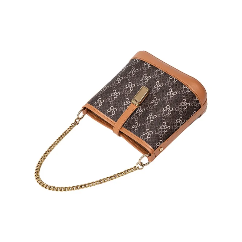 OMI PVC With Synthetic Leather Bucket Bags Crossbody Bag, Shoulder Bag Women's Multicolor-9