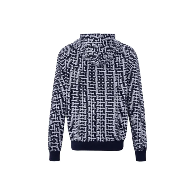 BALMAIN Sweatshirts Men Blue-1