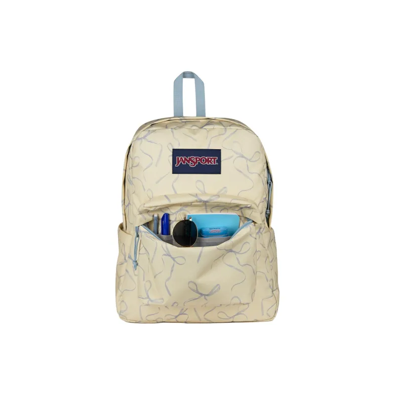 JanSport Polyester Backpack Women's Beige-4