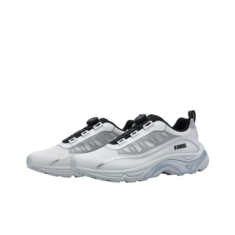 KSWISS Low Top Running Shoes Men's White Black-1