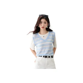La Chapelle Knitwear Women's Light Blue