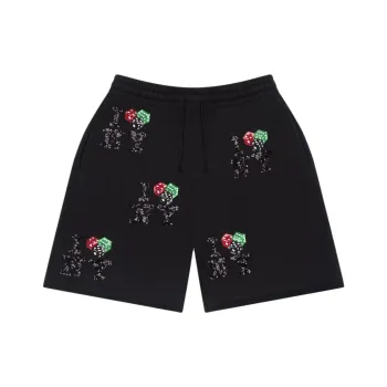 Denim Tears Casual Shorts Unisex Black