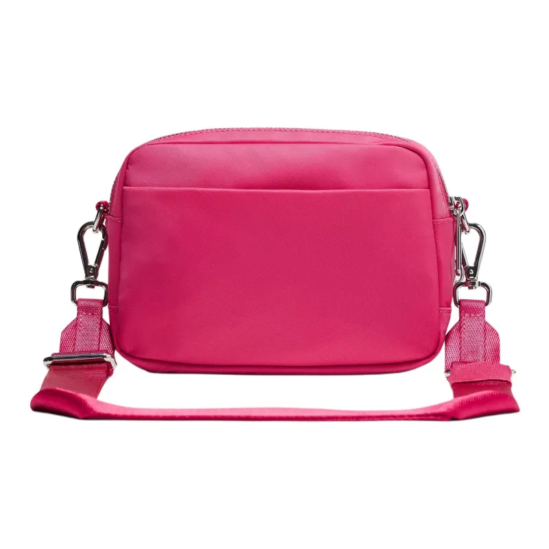 Lululemon Everywhere Nylon Shoulder Bag, Crossbody Bag Unisex Raspberry Red-1