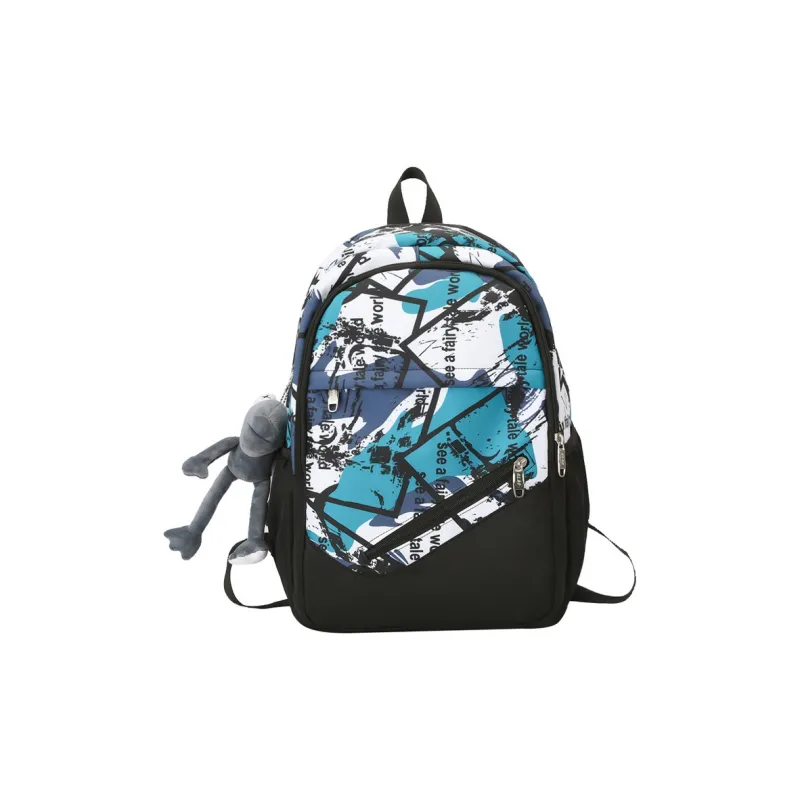 Wolfhorse Nylon Backpack Unisex Multicolor-6