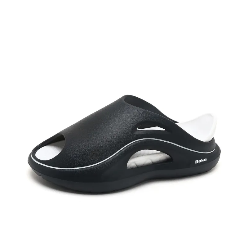 BAKE Slip Resistant Odor Resistant Abrasion Resistant Slide Slippers Unisex-5