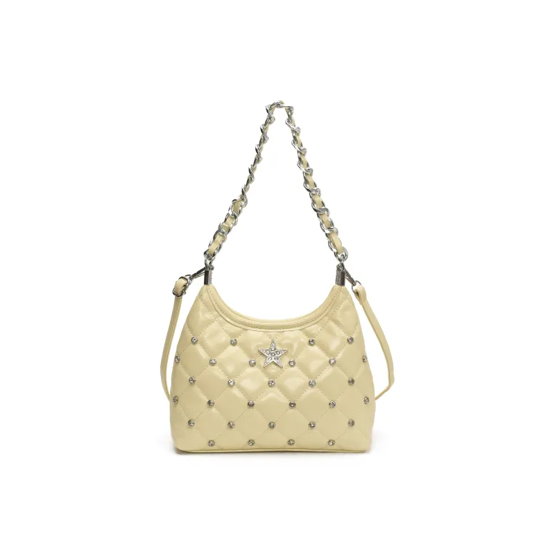 ZAVC PU Crossbody Bag, Shoulder Bag Regular Women's White/Black/Silver/Blue/Yellow-20