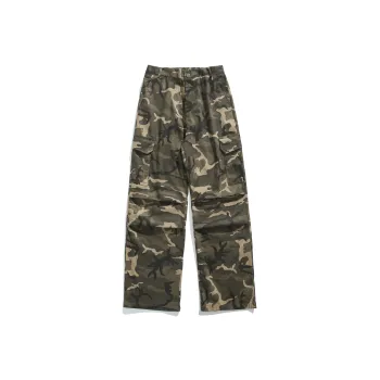 PIYOPIYO Cargo Pants Unisex Army Green
