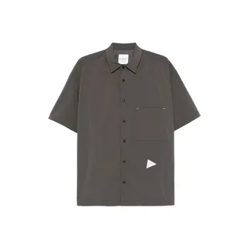 And Wander Shirts Men Taupe