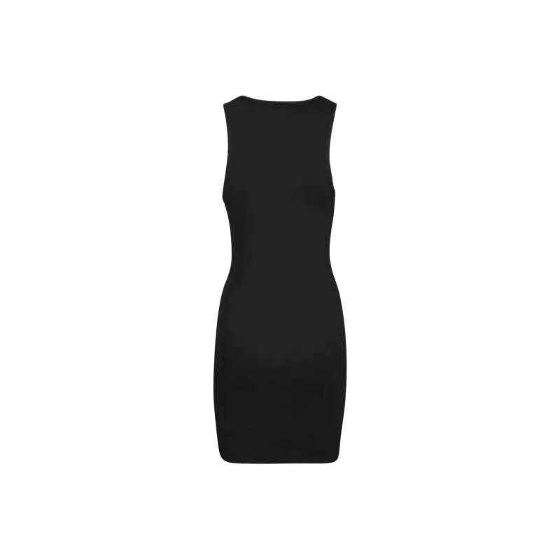MOSCHINO Ribbed Mini Dress-1