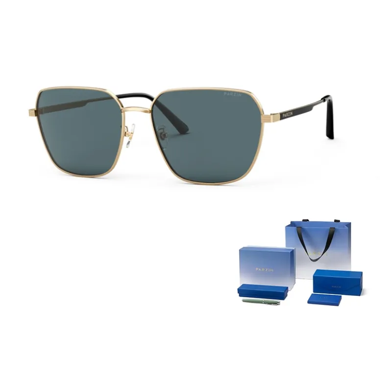 PARZIN Irregular Shape Sunglasses Men's-11
