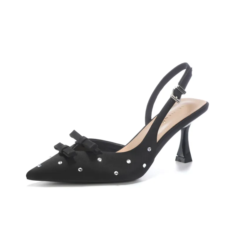 Beijiani Slim Heel High Heels 7CM Women's-0
