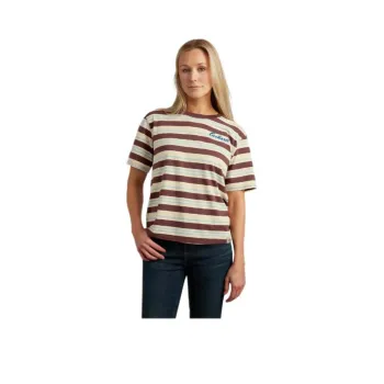 Carhartt Loose Fit Stripes Short Sleeved T Shirt Women's
