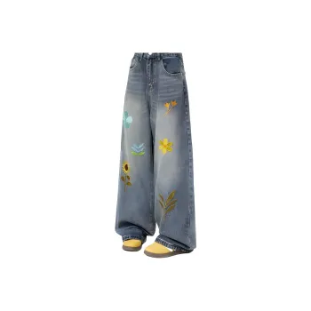 AMBER LIGHT Jeans Unisex Vintage Blue