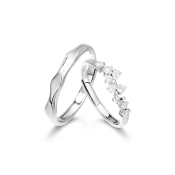 ZSY Silver 925 Ring, Girlfriend Unisex
