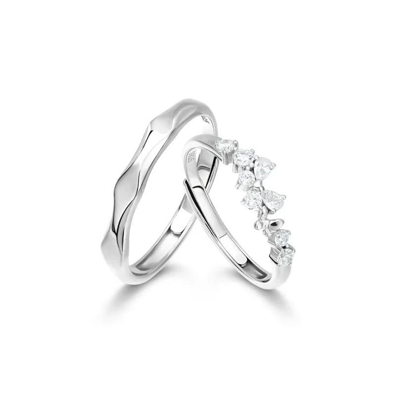 ZSY Silver 925 Ring, Girlfriend Unisex-0