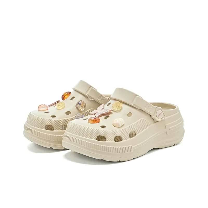 DAPHNE Clogs Women's Bone White-2