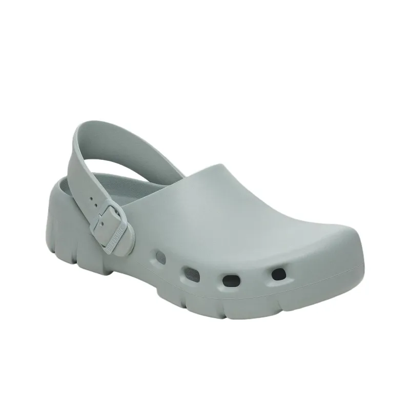 Birkenstock Birki Flow Clogs Unisex Gray Green Regular Loose Fit-1