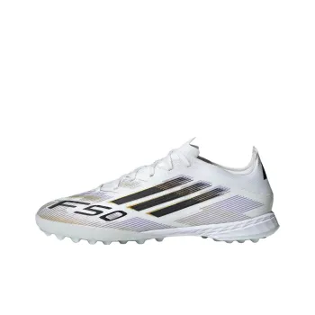 Adidas F50 PRO Anti Slip Wear Resistant Soccer Shoes Unisex White Black