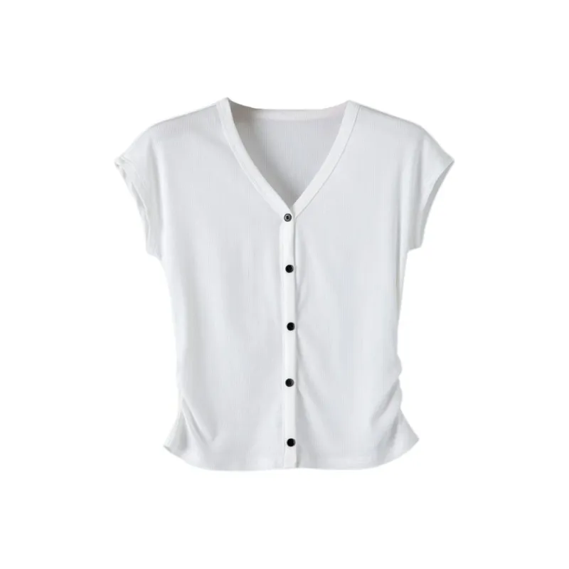 Late White Regular T Shirt Women's Dark Gray-4
