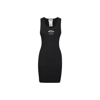MOSCHINO Ribbed Mini Dress