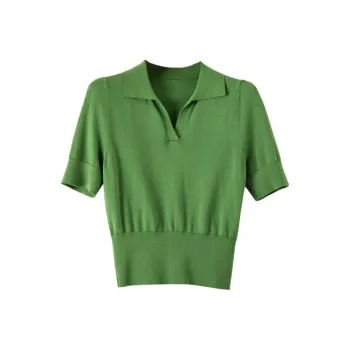 Late White Knitwear Women's Green