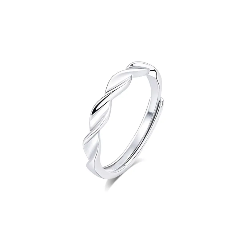 KUMET Sterling Silver Rings Unisex-5