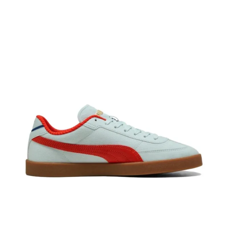 PUMA Club II Era Anti Slip Wear Resistant Low Top Skateboard Shoes Unisex Light Blue-1