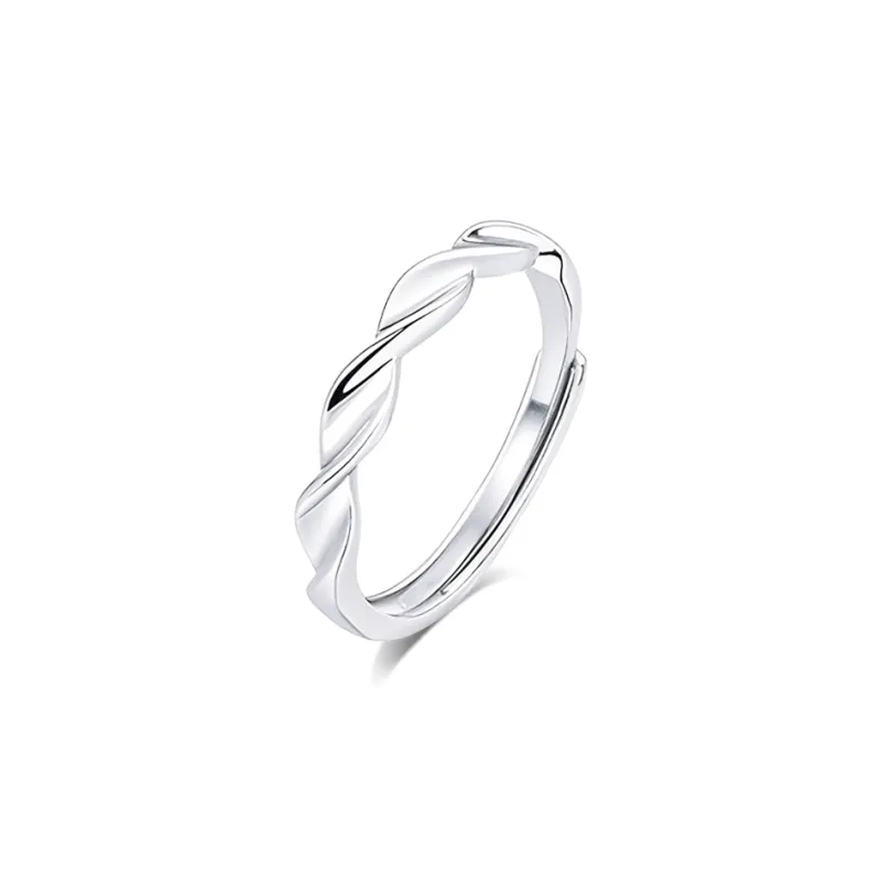 KUMET Sterling Silver Rings Unisex-5