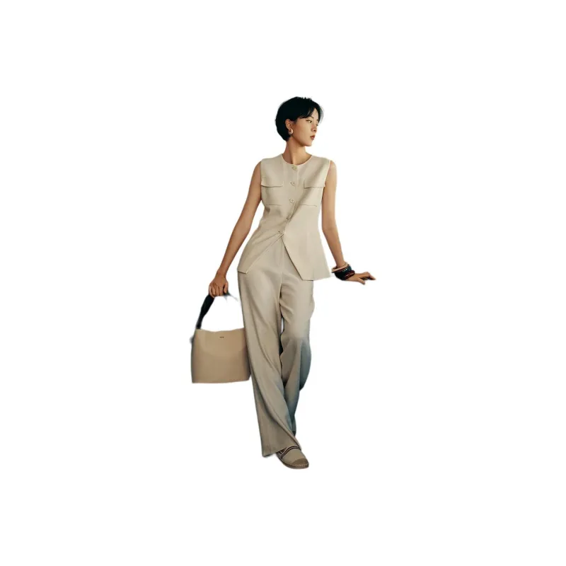 INSUN Vests Women's Apricot-0