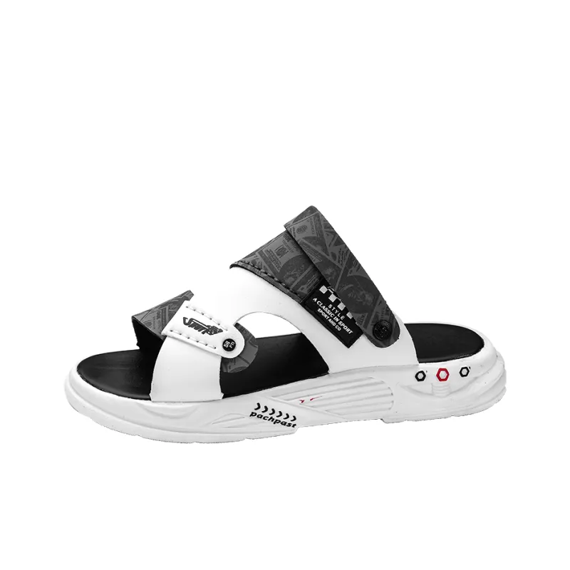 Shiozawa Beach Sandals Men Black, Gray, Blue-4